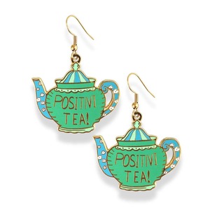 Jubly-Umph - Positivi-Tea-Pot Earrings