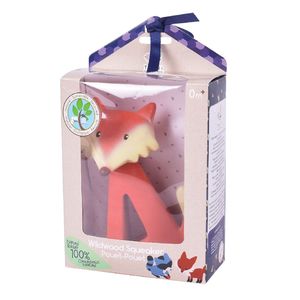 Fox Natural Rubber Teether By Tikiri: Age 0+