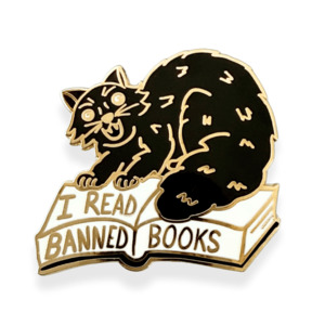 Mothers Day Gifts: Jubly-Umph - I Read Banned Books Lapel Pin