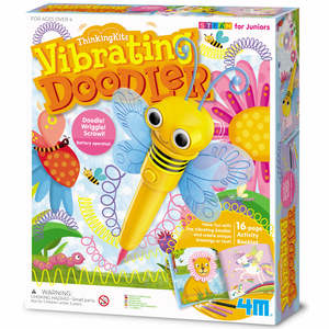 Gifts For Kids: Thinking Kits Vibrating Doodler By 4M: Ages 4+