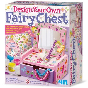 Gifts For Kids: Design Your Own Fairy Chest By 4M: Ages 8+