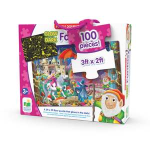 Gifts For Kids: Double Glow in the Dark Fantasy Puzzle By The Learning Journey: Ages 3+