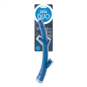 Pets And Animals: Zeus Duo Stick Bacon Scent Blue 23cm