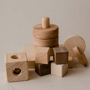 Gifts Toys For Babies: Baby Shower Gift Set - QToys | Wooden Baby Toys NZ