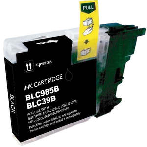 Compatible Black Inkjet: Substitute to Brother LC39