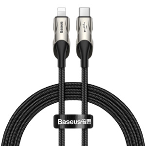 lightning to usb 1m Silica GEL CABLE BLACK - Experts in Phone, Macbook & iPhone Repairs