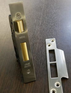 Dummy Half Without Latch Brushed Satin Chrome