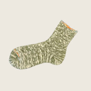 Choose Your Style: Slub Crew Sock
