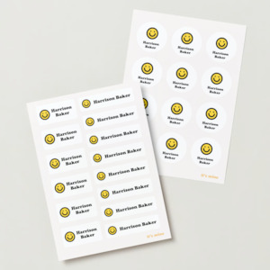 Smile Name Labels