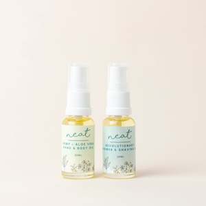 Skincare: Mini Body Duo Skincare Sample | Travel Set - 100% Natural