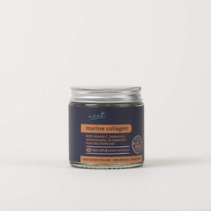 Nutrition: Marine Collagen, Hyaluronic Acid, Keratin and Vitamin C Supplement - 100% Natural