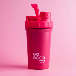 Go Good - Stainless Steel Shaker - Pink