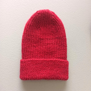 Gifts: Adult Merino and Alpaca Hat - Hot Pink