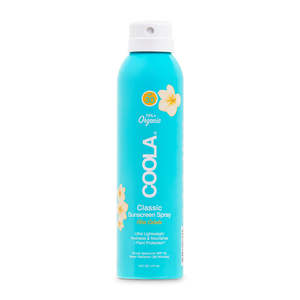 Suncare Tanning: Coola - SPF30 - Clear Suncreen Spray - Pina Colada