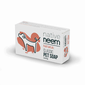 Cats Dogs: Green Trading - Organic Neem Soap Bar - Natural Classic 100g