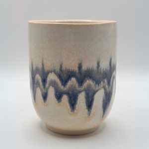 Mudhut Potters Wellington: Mudhut Potters Wellington - Incoming Tide Tumbler - 8oz