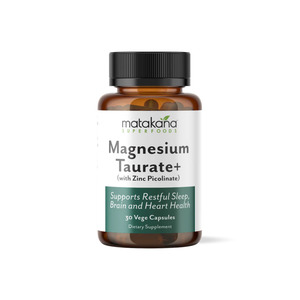 Matakana Superfoods - Magnesium Taurate Capsules - 30 Caps