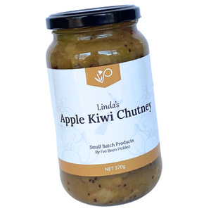 Apple Kiwifruit Chutney - I've Been Pickled