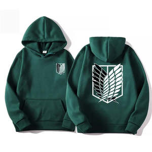 Men: Attack on Titan Hoodie - Shingeki no Kyojin Anime Streetwear Pullover