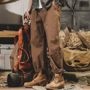Men's Vintage Loose-Fit Workwear Pants