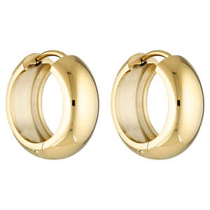 Petite Thick Huggies 18mm - Gold