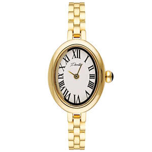 Bags Wallets: Fine Baby Link Watch - Gold
