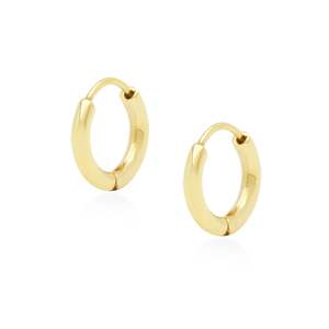 Bags Wallets: Esme Huggie Hoops - Gold