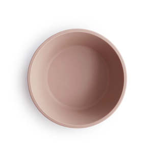 Mushie: Silicone Suction Bowl - Blush
