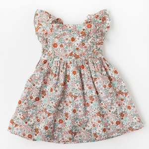 My Little Sunshine Cotton Dress - Floral Magic