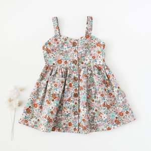 Karibou Kids: Isabelle Cotton Dress - Floral Magic