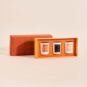 Gift Boxes: European Holiday - Trio Candle Set