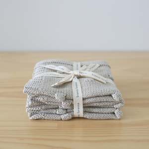 Oatmeal Washcloths - Set of Three