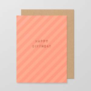 Madepaperco: Happy Birthday - Greeting Card