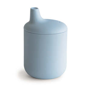 Silicone Sippy Cup - Powder Blue