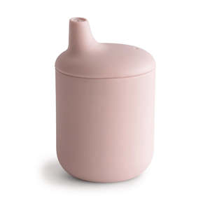 Mealtime: Silicone Sippy Cup - Blush