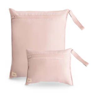 Water Resistant Wet Bag 2-Pack - Blush