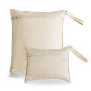 Water Resistant Wet Bag 2-Pack - Fog