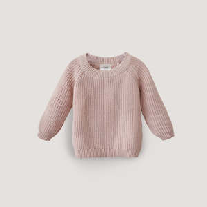 Chunky Knit Sweater - Blush
