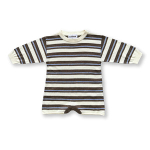 Tops: Sardine Stripe Romper