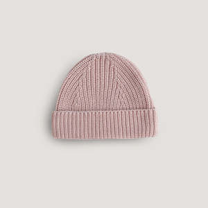 Chunky Knit Beanie - Blush