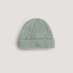 Bodysuits: Chunky Knit Beanie - Light Mint