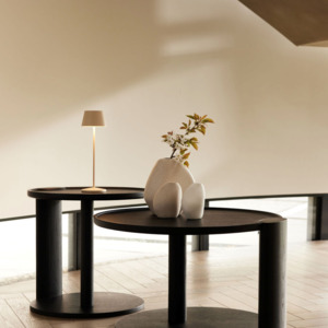 Lighting: Frew Table Lamp - Sand Cashmere