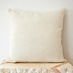 Home Lab: Boucle Square Cushion