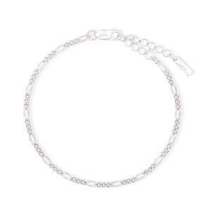 Caja Jewellery: Palermo Figaro Bracelet - Silver