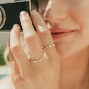 Caja Jewellery: Solaris Ring - Gold