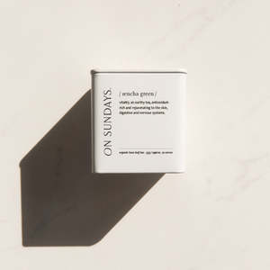 On Sundays: Sencha Green