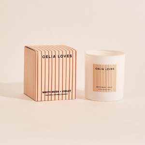 Celia Loves: White Musk & Violet - 80 Hr