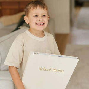 Baby: School Photo Album - Oat
