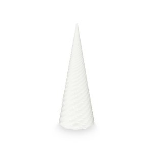 Porcelain Christmas Tree Sculpture - Swirl