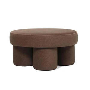 Homeware: Lume Ottoman - Chocolate